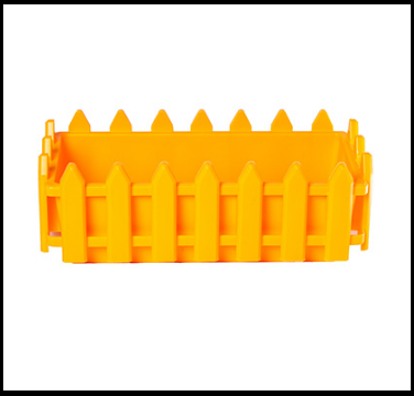 Chậu hàng rào nhỏ dài 33cm trồng cây trồng hoa trang trí